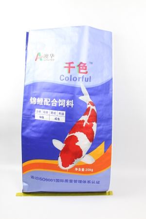 Fiskefoder polypropylen vævet taske